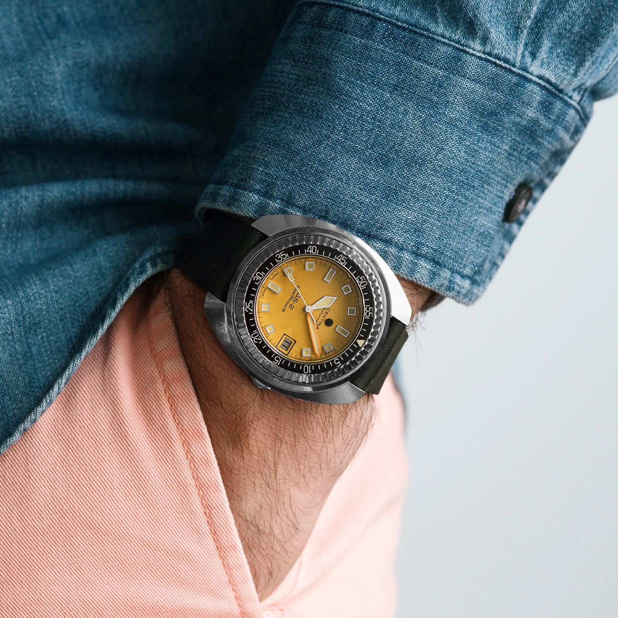 1970s Certina DS-2 SuperPH 1000M Ref. 5801.302