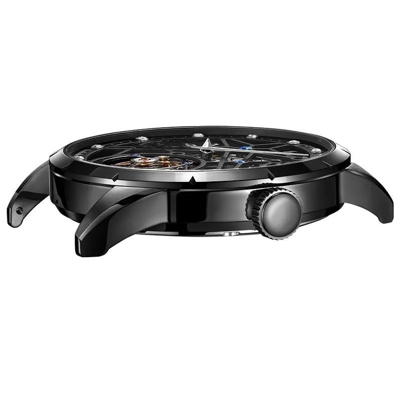 2020 New Model GIV Original Tourbillon men watch top brand luxury double Skeleton Sapphire man clock Relogio Masculino