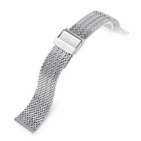 20mm Milanese Bony Wire Mesh Band, Polished