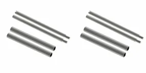 4   4 SCREW   TUBES FOR 44MM PANERAI 24MM RUBBER BAND LEATHER STRAPS-316L SWISS