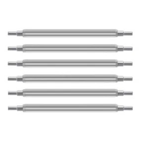6 SPRING BAR FOR ROLEX WATCH BAND STRAP MEN OLD DATE WATCH 20MM 1603 16030 STEEL 6 SPRING BAR FOR ROLEX WATCH BAND STRAP MEN OLD DATE WATCH 20MM 1603 16030 STEEL