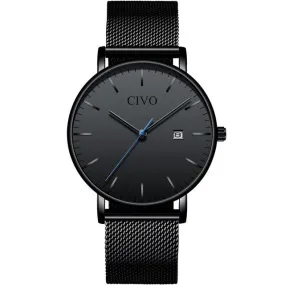 8029C | Quartz Men Watch | Mesh Band
