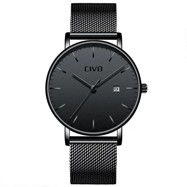 8029C | Quartz Men Watch | Mesh Band
