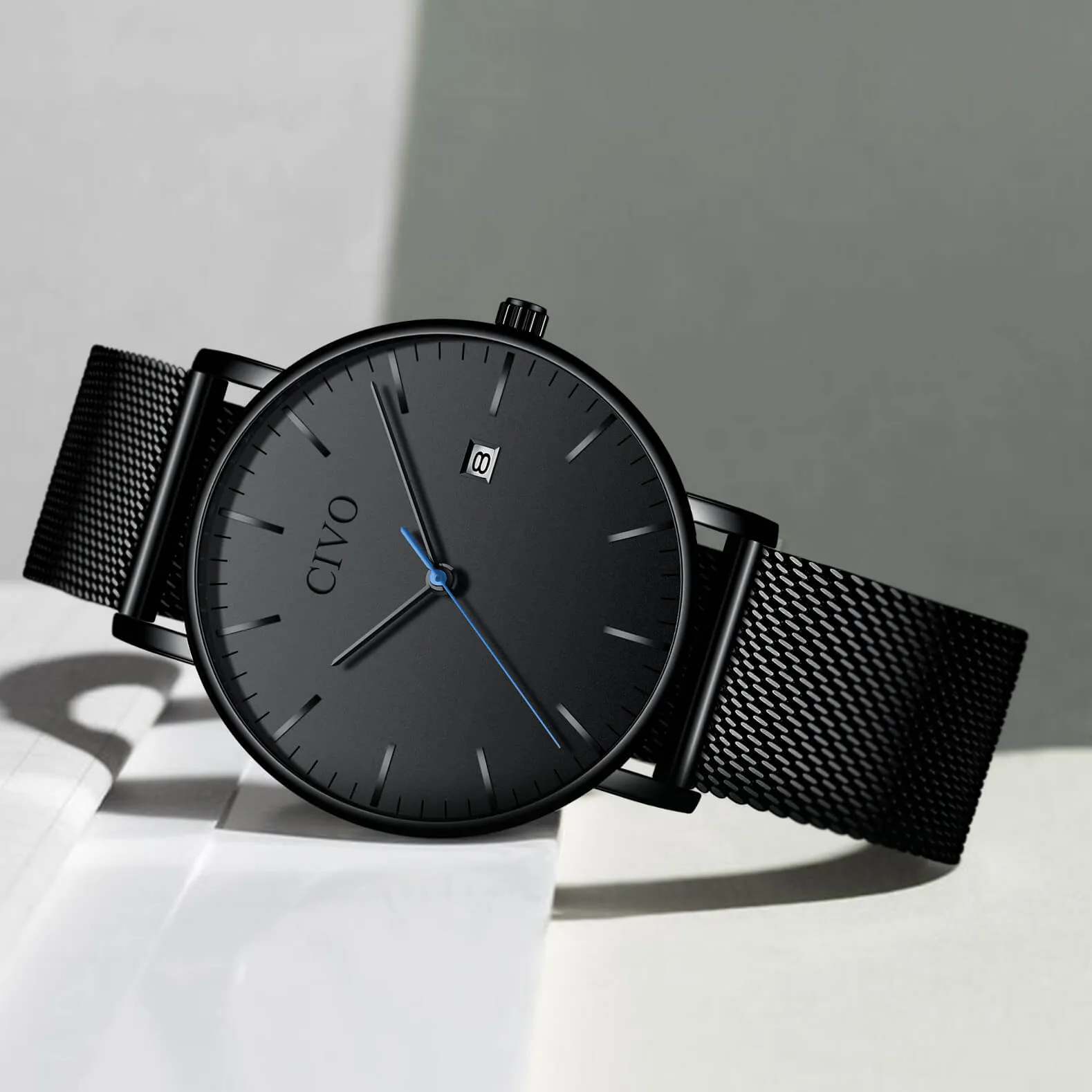 8029C | Quartz Men Watch | Mesh Band