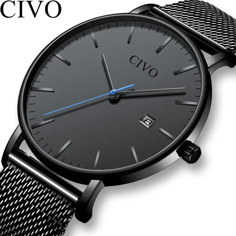 8029C | Quartz Men Watch | Mesh Band