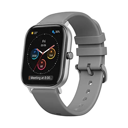 Amazfit GTS Fitness Smartwatch with Heart Rate Monitor, 14-Day Battery Life (5 Colors) Via Amazon