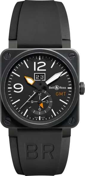 Bell & Ross Watch BR 03 51 GMT Carbon