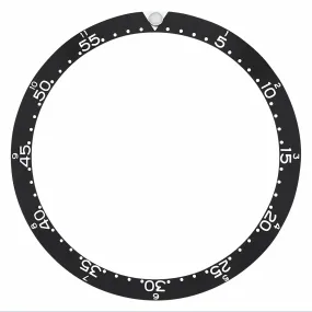 BEZEL INSERT FOR VINTAGE TAG HEUER AUTAVIA 2446C WATCH WITH PEARL FLAT