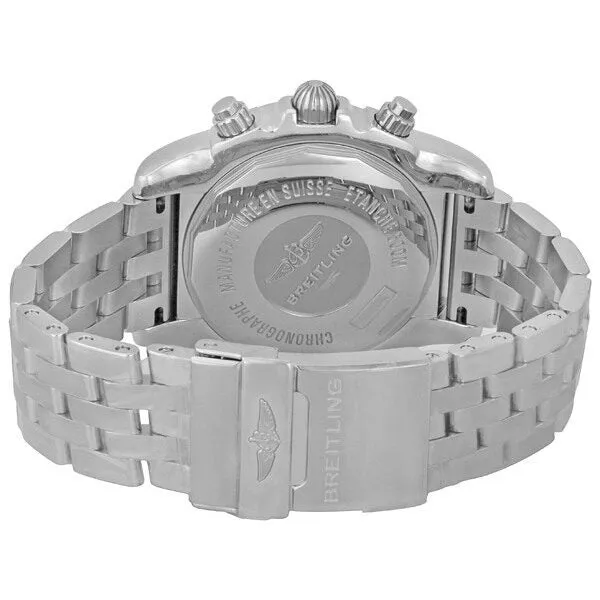Breitling Chronomat 44 Mother of Pearl Dial Stainless Steel Men's Watch AB011012-G685SS AB011012-G68-375A