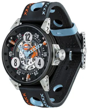 B.R.M Watch V6-44 Gulf Light Blue Hands Limited Edition