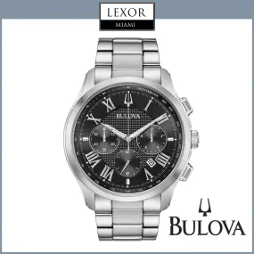 Bulova 96B288 Wilton Steel Strap Men Watches
