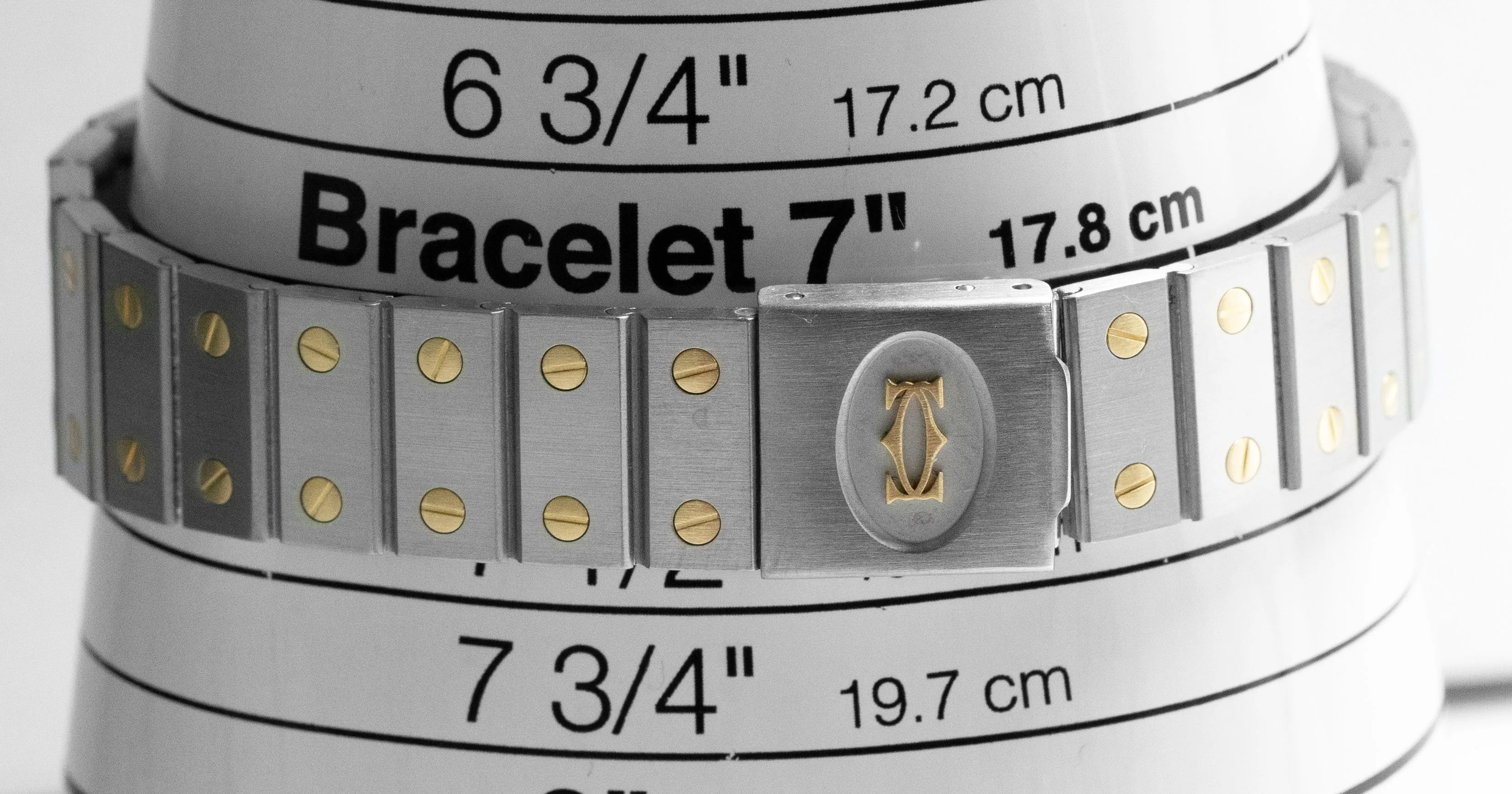 Cartier Santos 29mm Automatic Two-Tone 18K Yellow Gold Steel White 2961 Watch