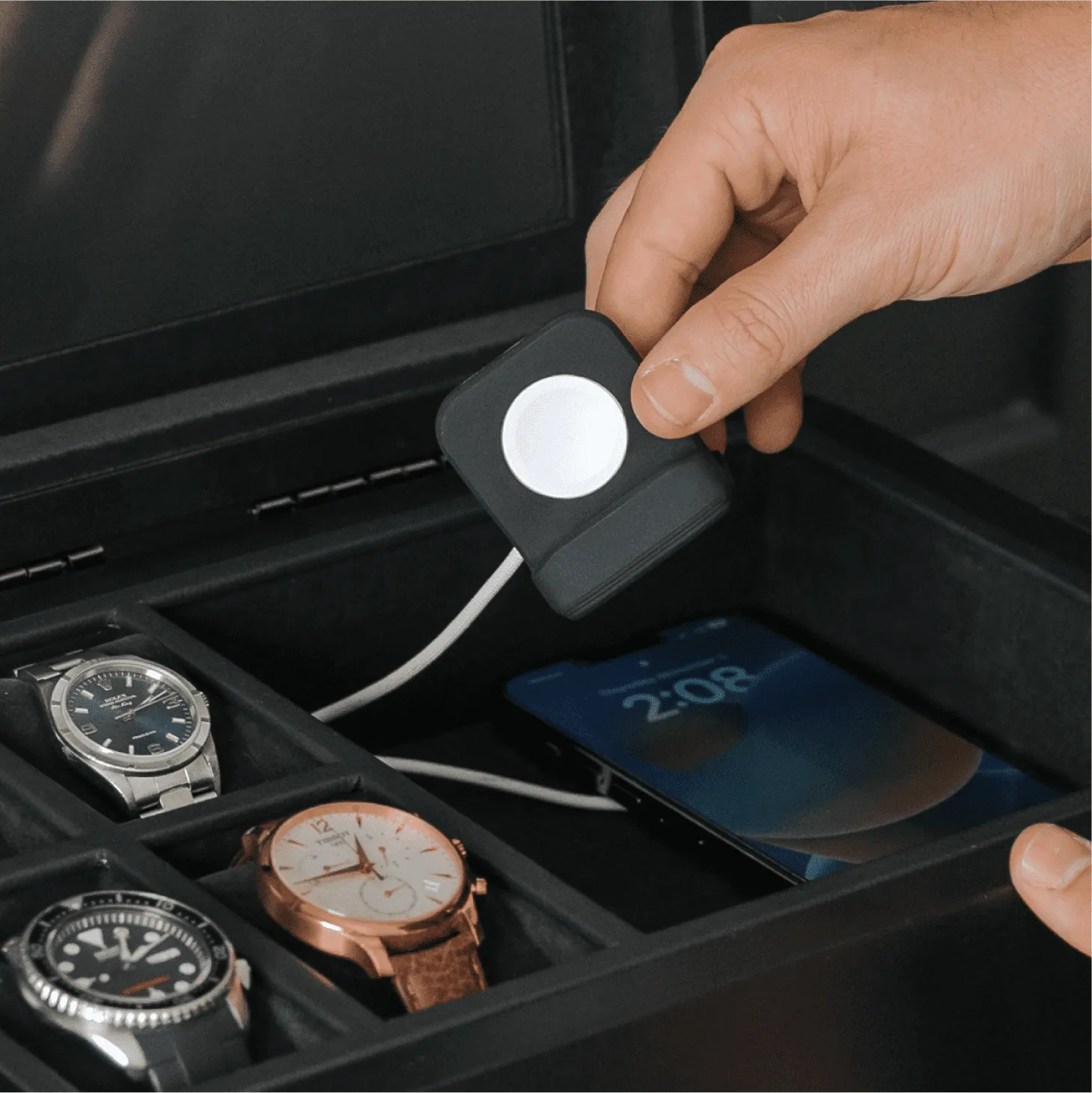 Case Elegance Military Edition Watch Box