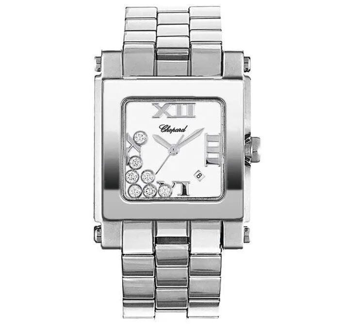 Chopard Happy Sport Square Ladies Watch 278496-3002