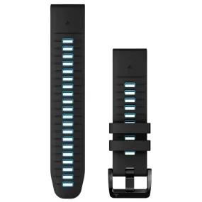 Cinturino Garmin QuickFit 22 - Nero blu