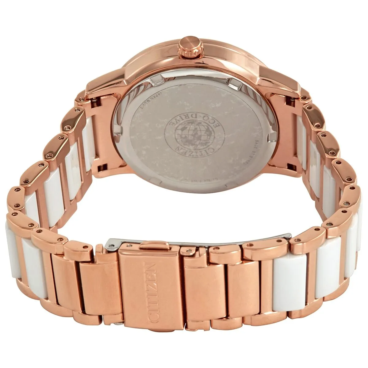 Citizen Chandler White Mother of Pearl Dial Ladies Watch EM0743-55D
