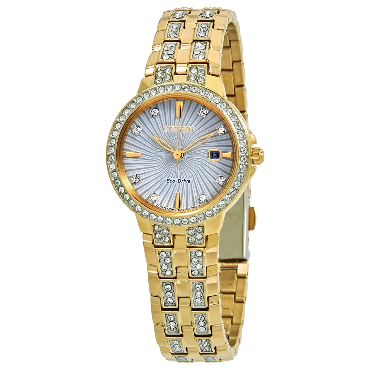 Citizen Eco-Drive Crystals Ladies Watch EW2342-52B