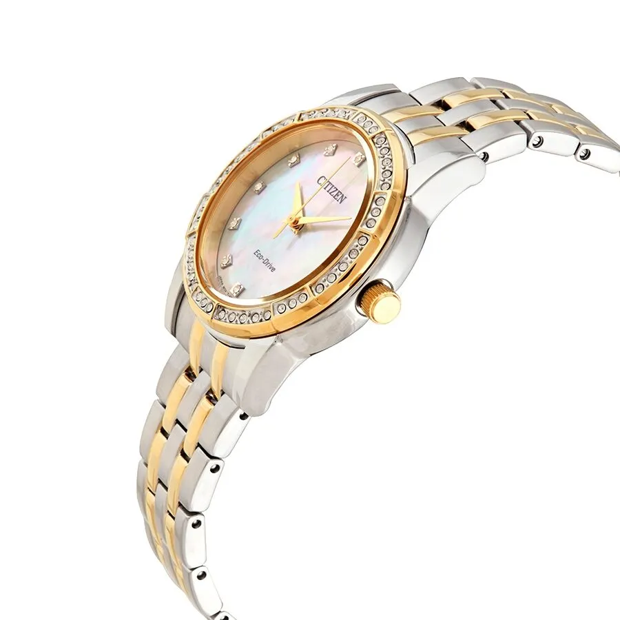 Citizen Silhouette Crystal Eco-Drive Ladies Watch EM0774-51D