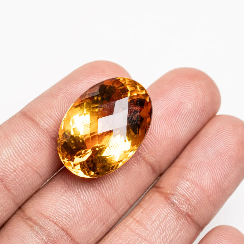 Citrine Oval Cut Gemstone (40.5ct)