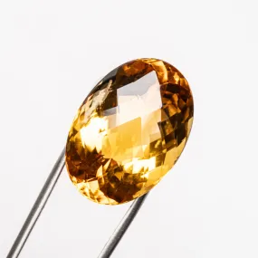 Citrine Oval Cut Gemstone (40.5ct)