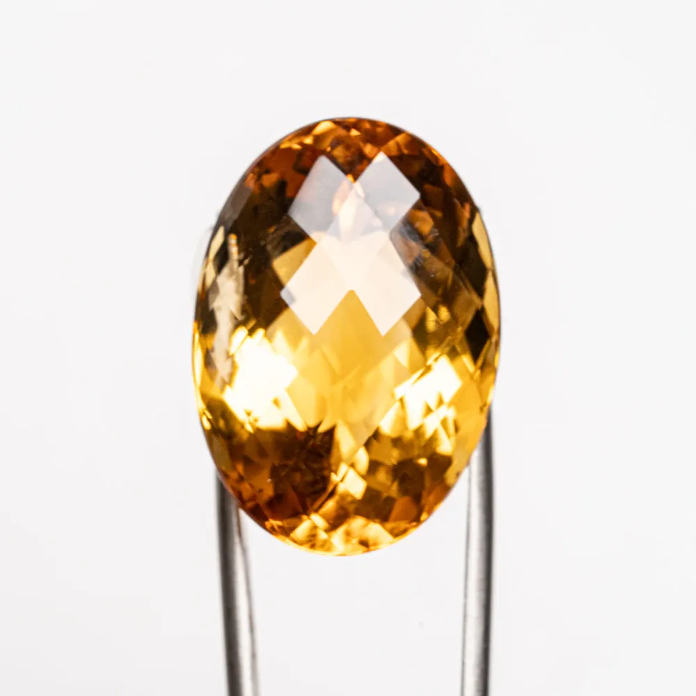 Citrine Oval Cut Gemstone (40.5ct)