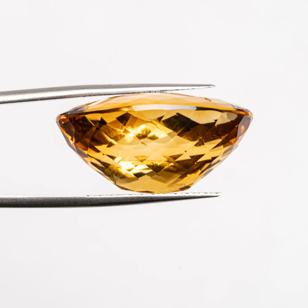 Citrine Oval Cut Gemstone (40.5ct)