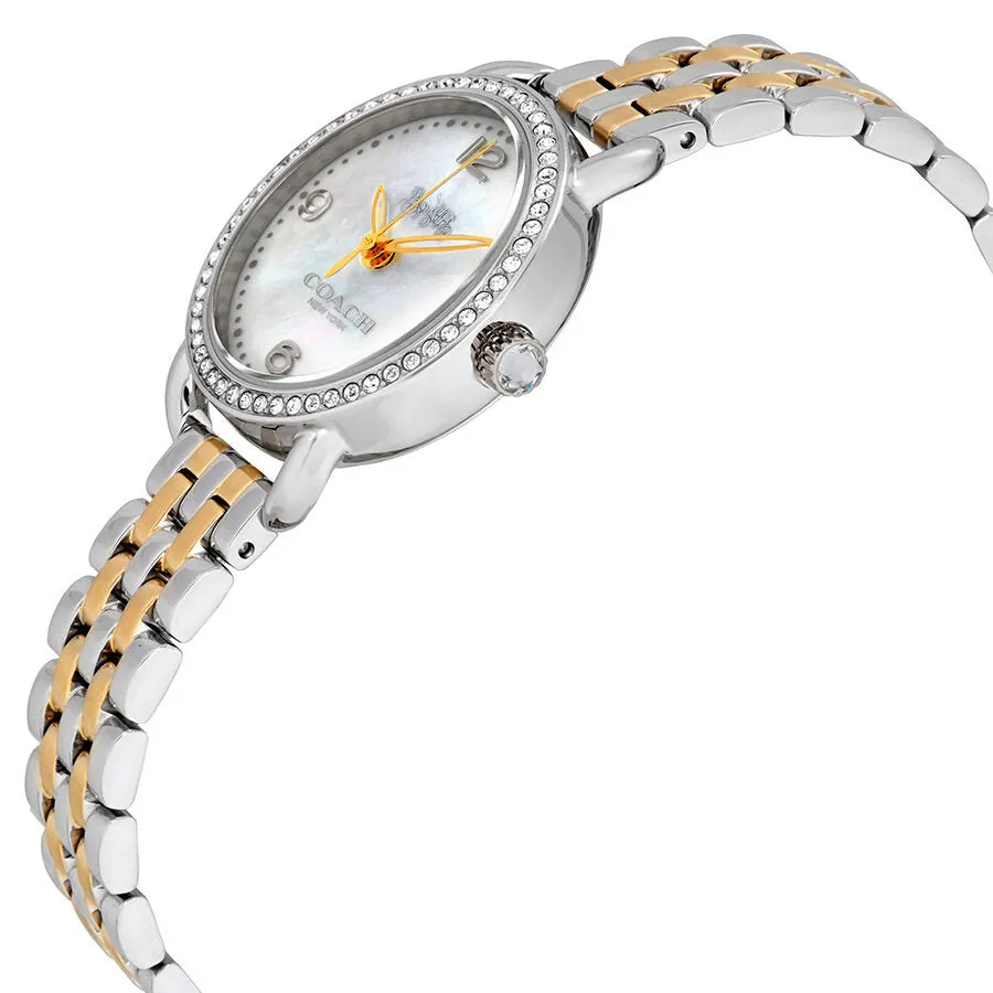 Coach Delancey Mother of Pearl Dial Ladies Watch 14502480