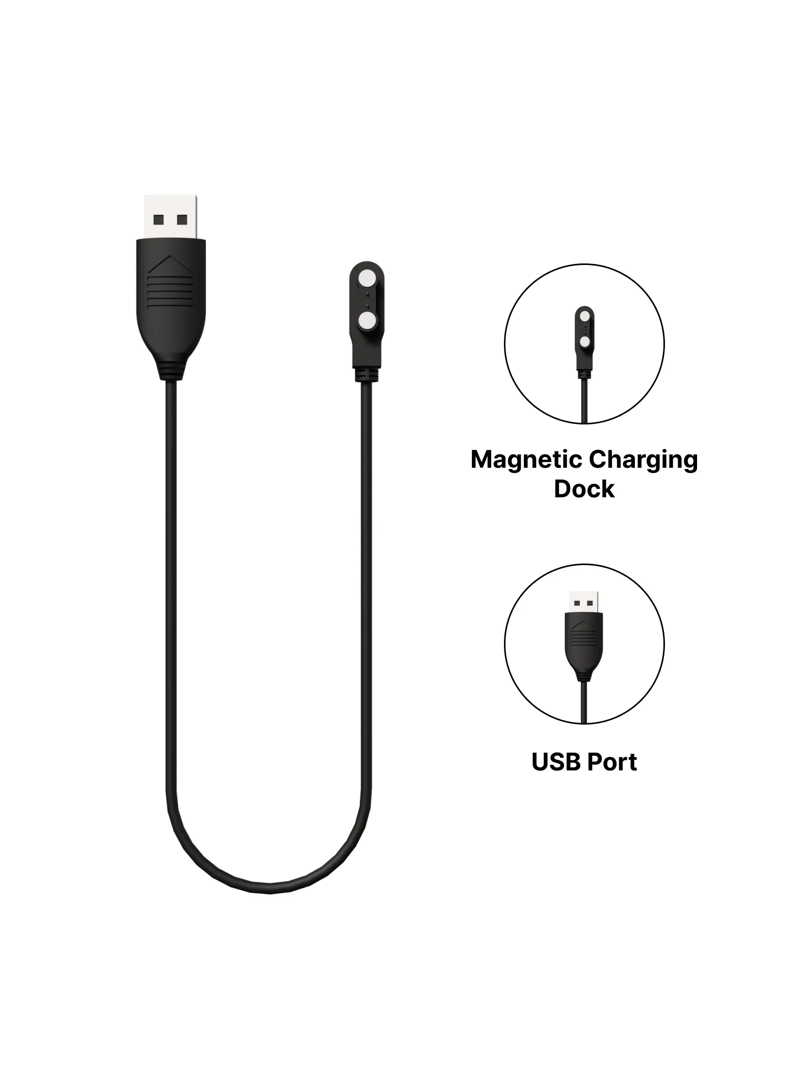 Cultsport smartwatch magnetic charger
