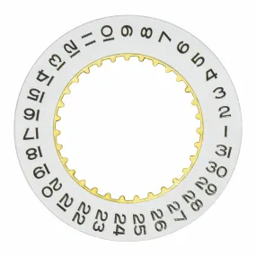 DATE DISC CALENDAR FOR ROLEX DATEJUST 3136 3156 3187 Explorer II 216570 WHITE
