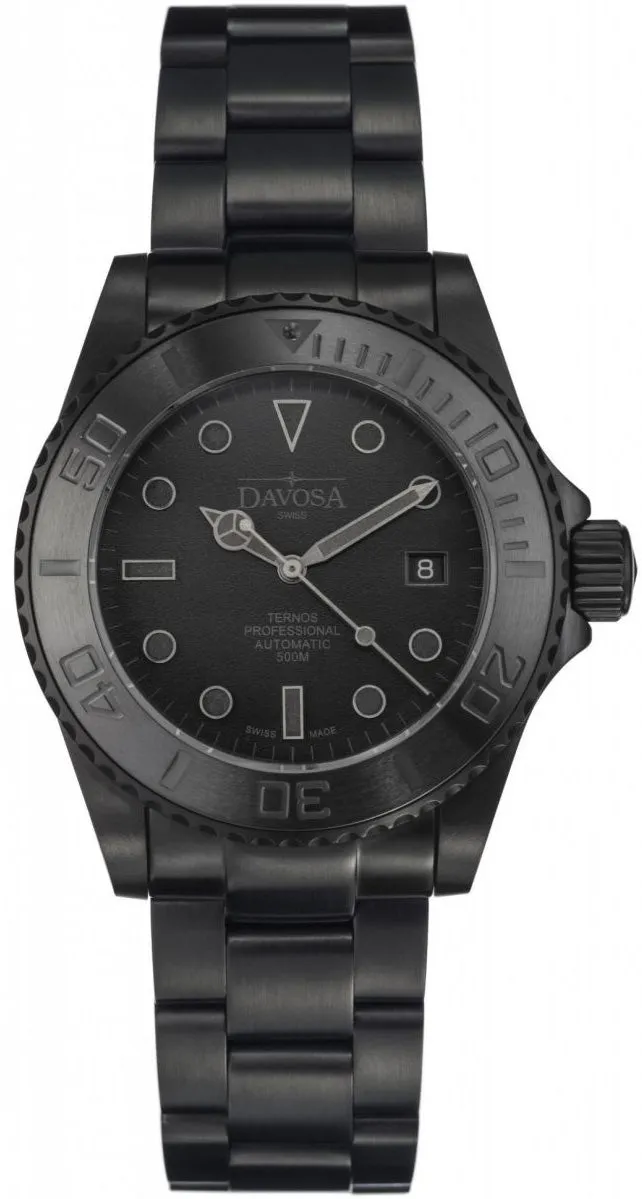 Davosa Watch Ternos Pro Black Suit Limited Edition