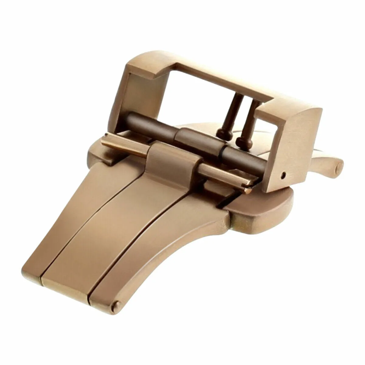 DEPLOYMENT BUCKLE CLASP 20MM FOR THICK 3.5MM 5.5MM STRAP 40MM PANERAI ROSE #A3