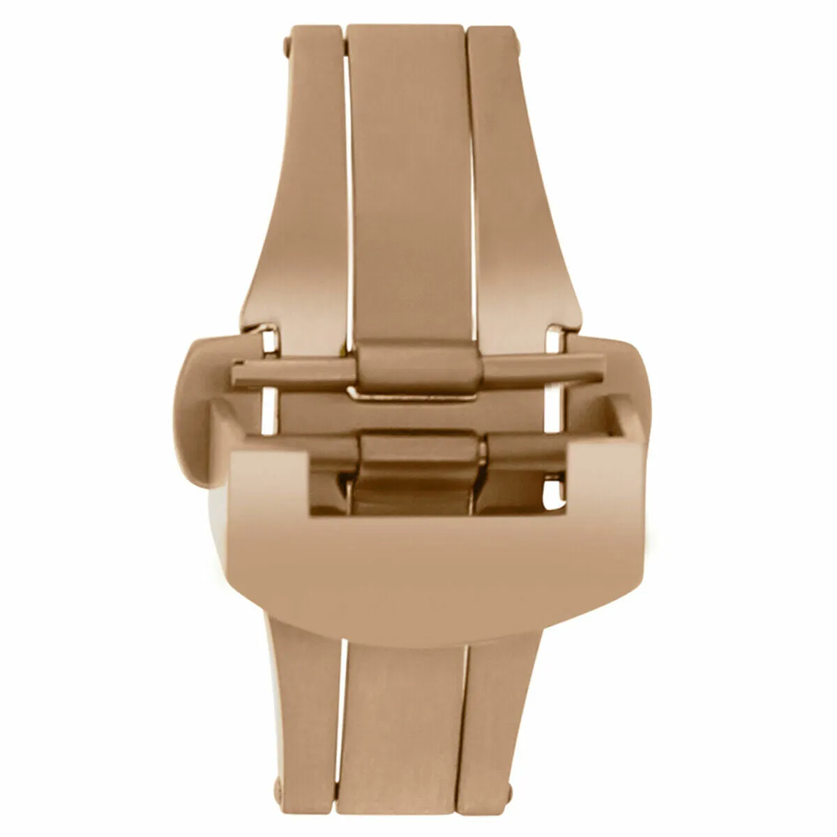 DEPLOYMENT BUCKLE CLASP 20MM FOR THICK 3.5MM 5.5MM STRAP 40MM PANERAI ROSE #A3