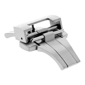 DEPLOYMENT LEATHER STRAP BAND CLASP 22MM BUCKLE FIT PANERAI 40MM  PAM 44MM BRUSH