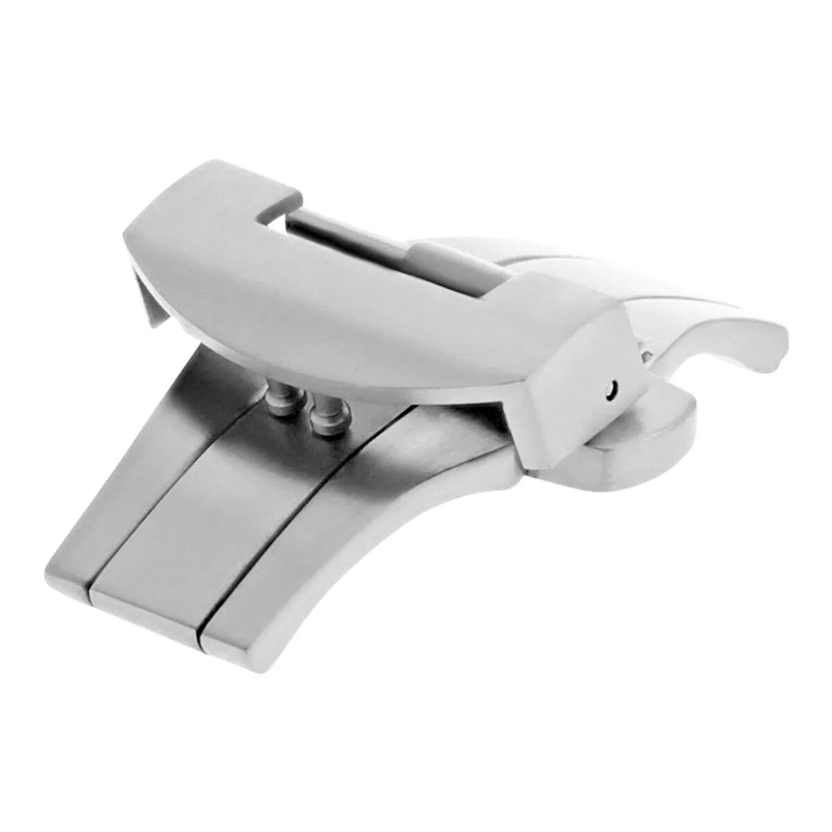 DEPLOYMENT LEATHER STRAP BAND CLASP 22MM BUCKLE FIT PANERAI 40MM  PAM 44MM BRUSH