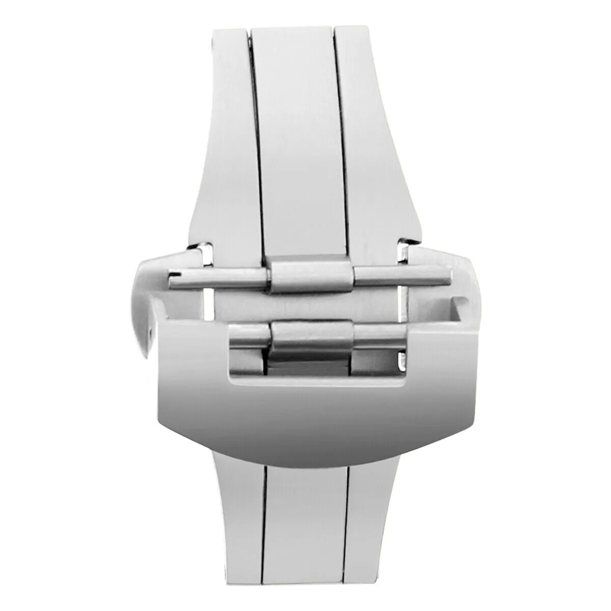 DEPLOYMENT LEATHER STRAP BAND CLASP 22MM BUCKLE FIT PANERAI 40MM  PAM 44MM BRUSH