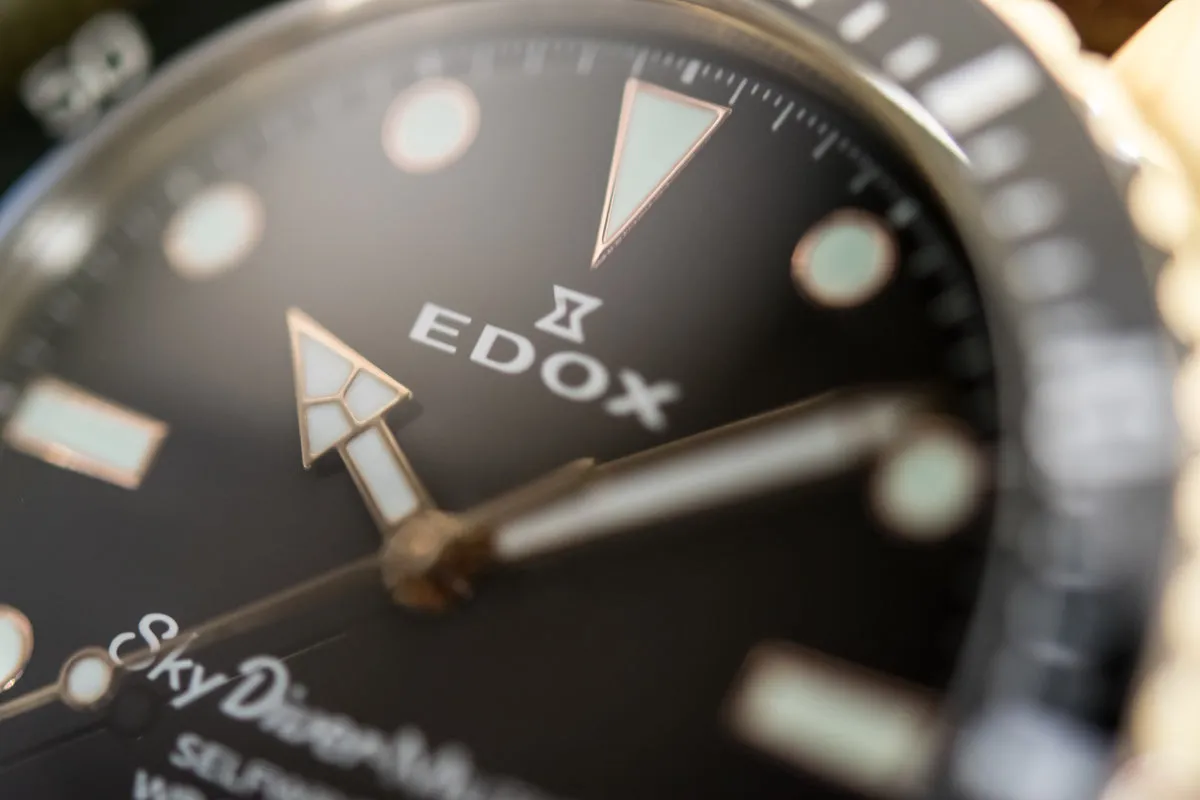 Edox Watch Skydiver Military Limited Edition