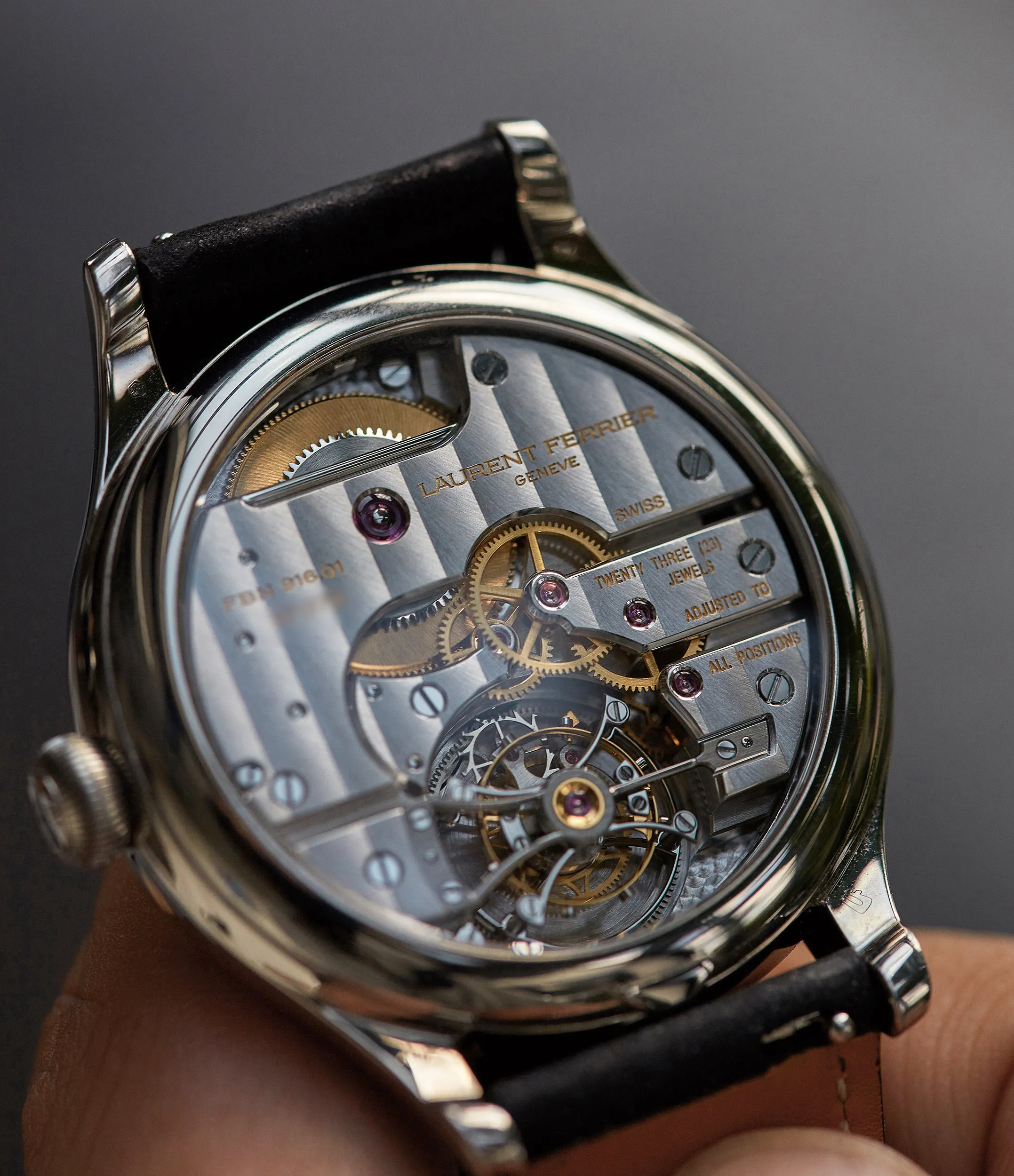 Galet Classic Tourbillon | White Gold