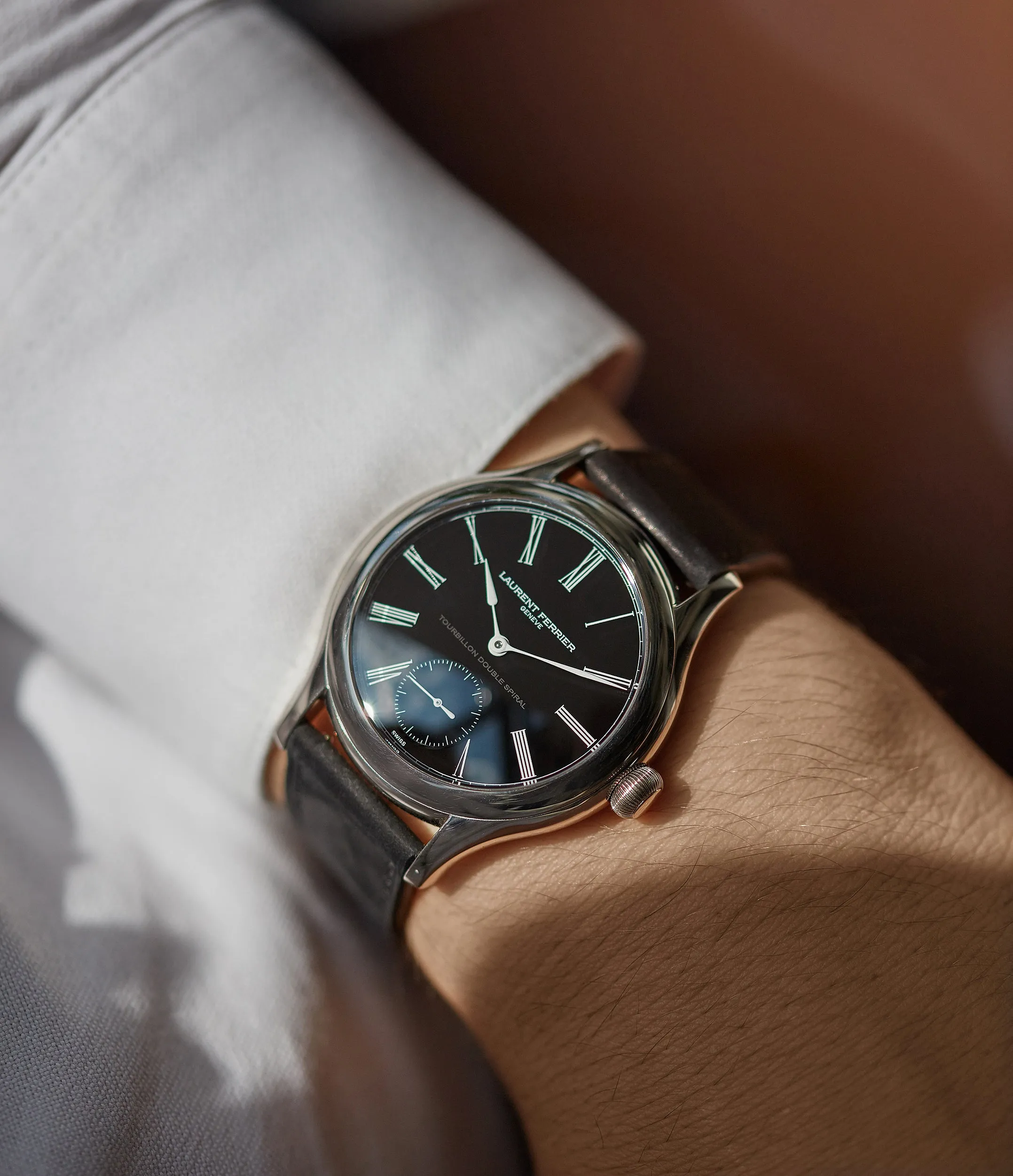 Galet Classic Tourbillon | White Gold