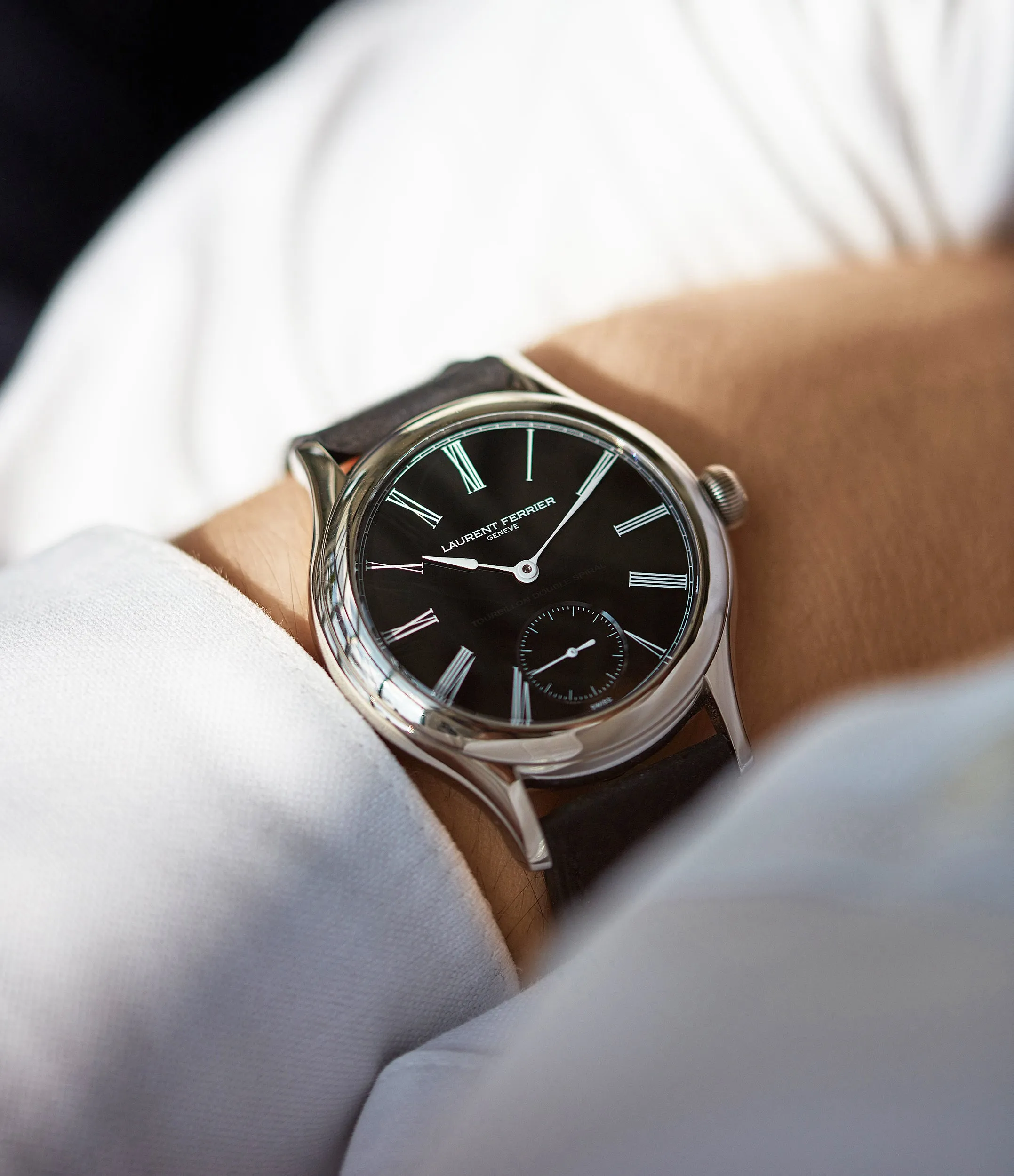 Galet Classic Tourbillon | White Gold