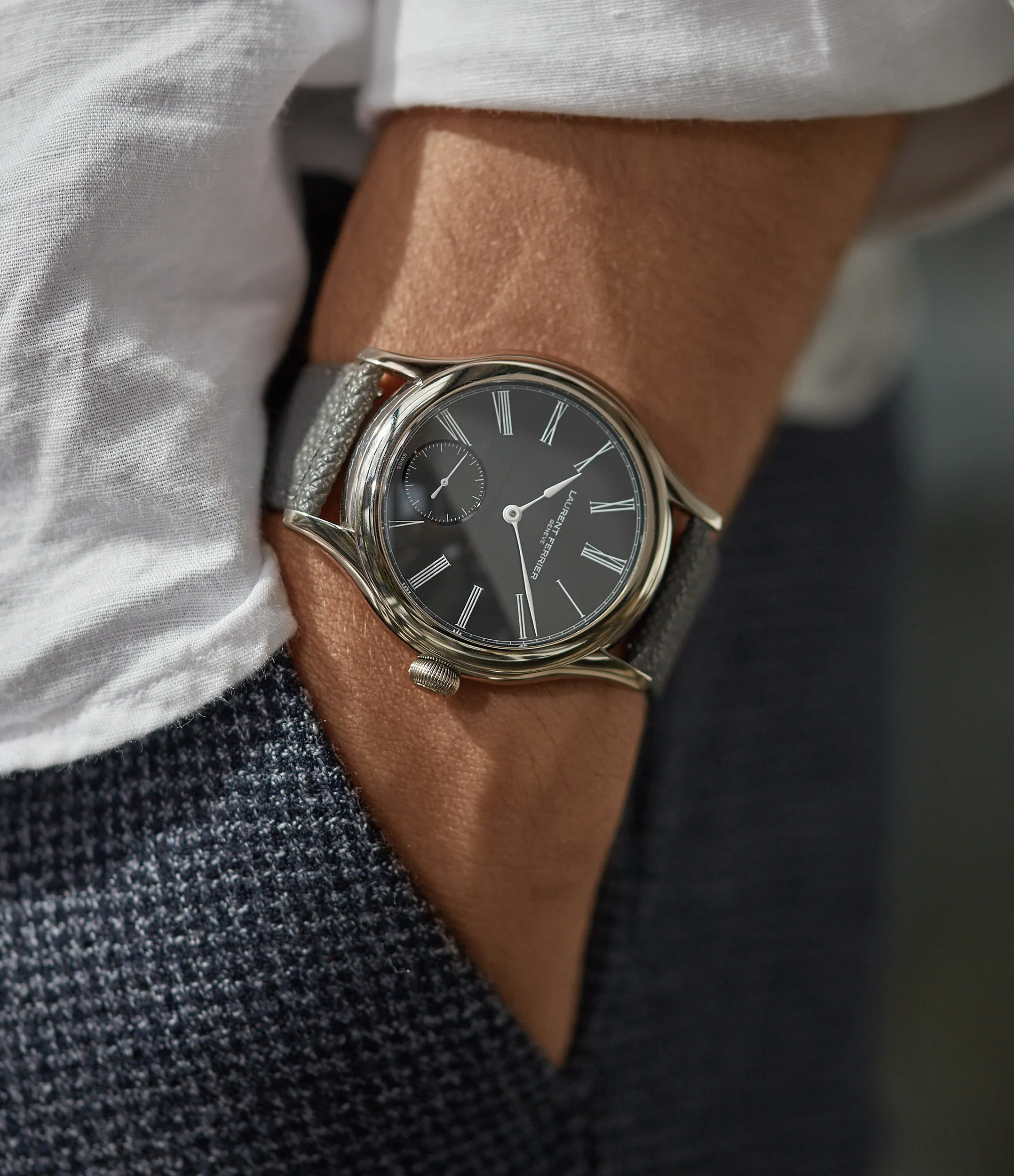 Galet Classic Tourbillon | White Gold