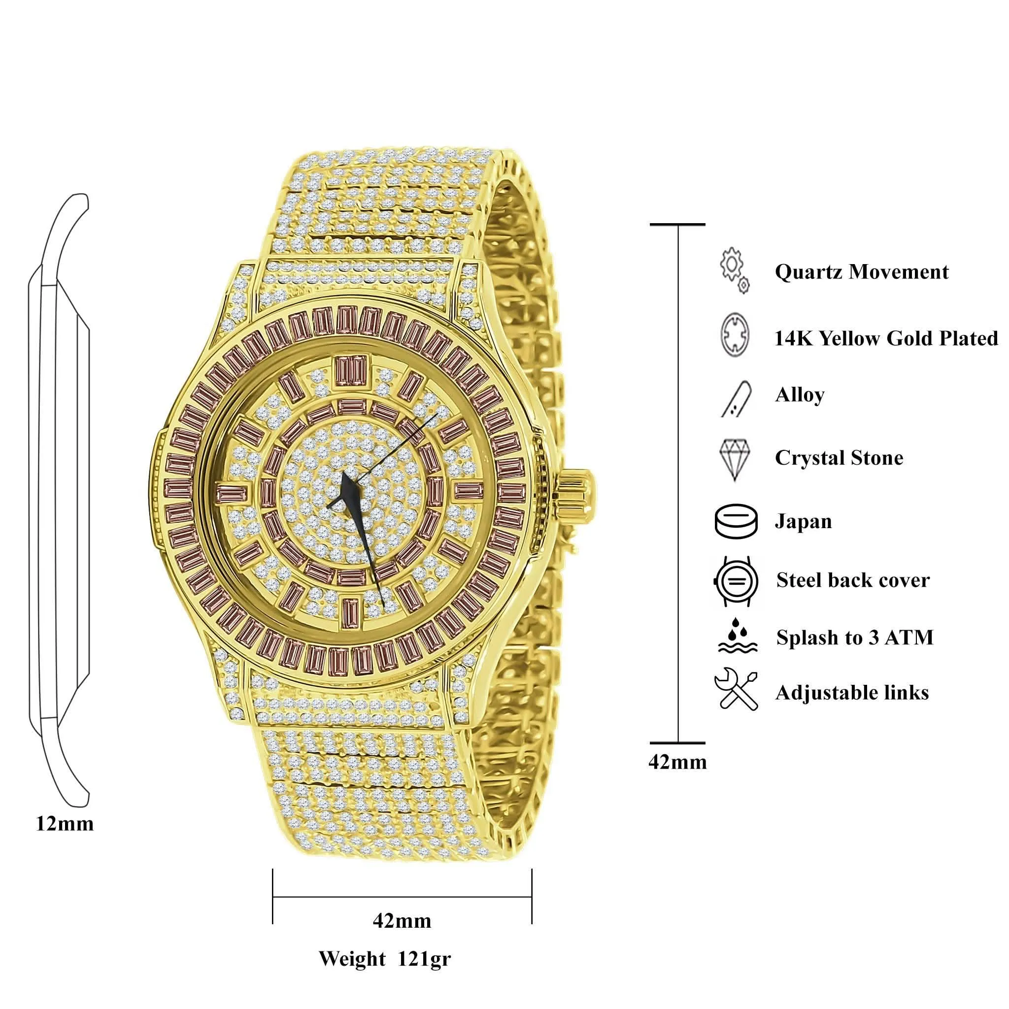 GALLANT Prestige Crystal Watch | Model 5110332
