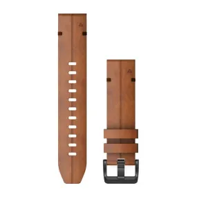 Garmin fenix 6 22mm QuickFit Chestnut Leather Band