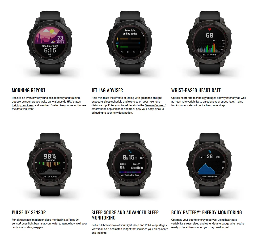 Garmin Fēnix® 7X Saphire Solar PRO