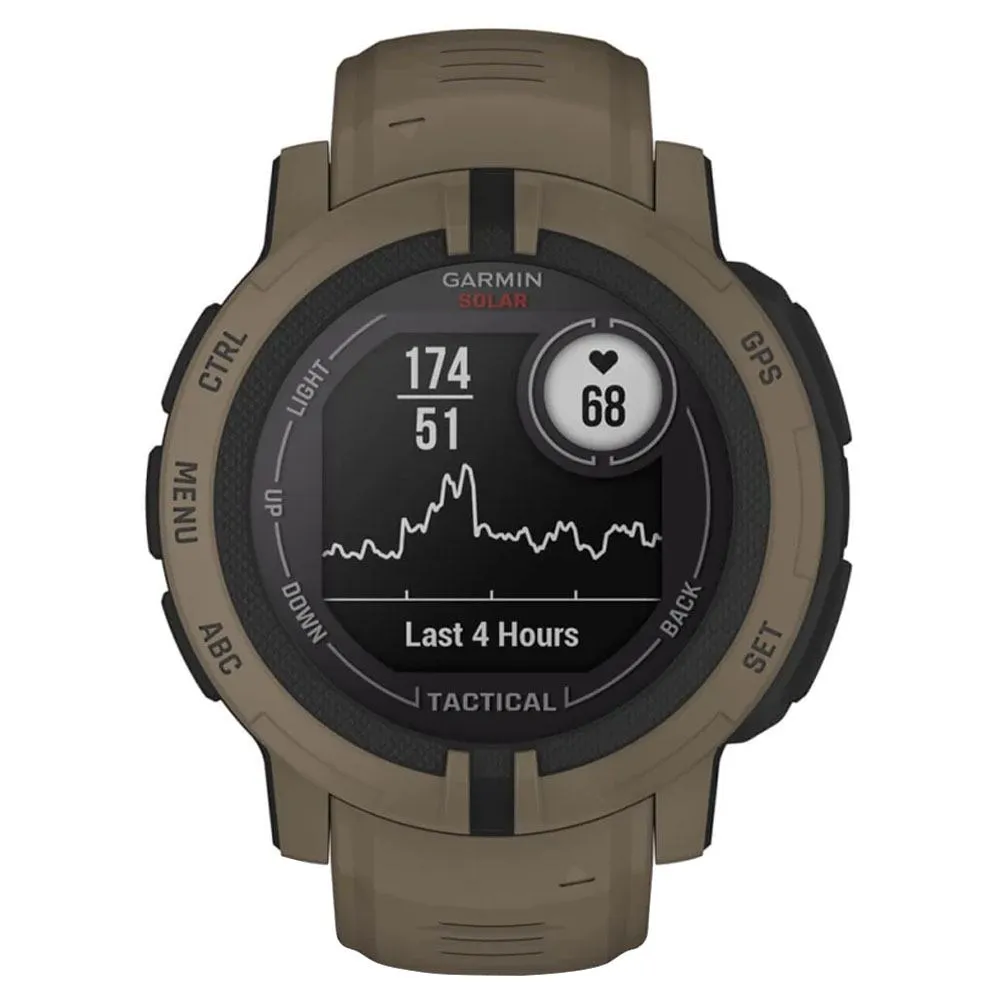 Garmin Instinct 2 Solar - Tactical Edition GPS Watch 2023