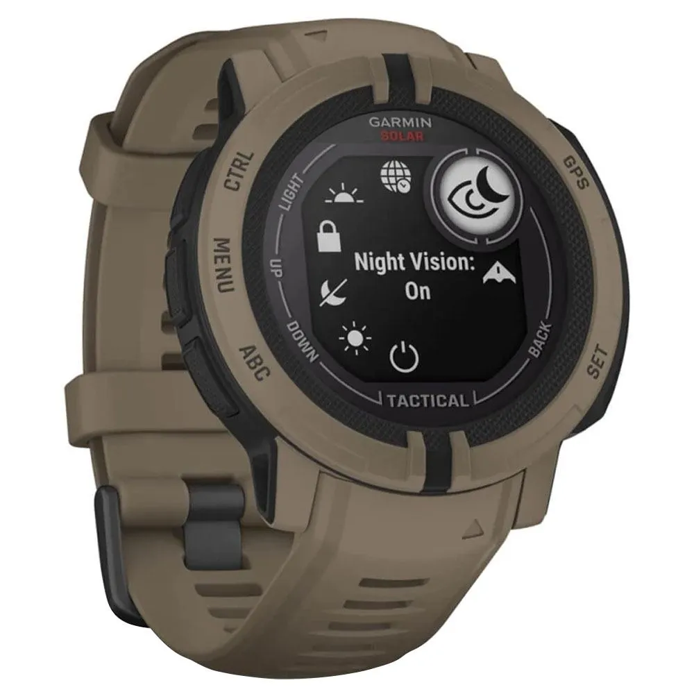 Garmin Instinct 2 Solar - Tactical Edition GPS Watch 2023