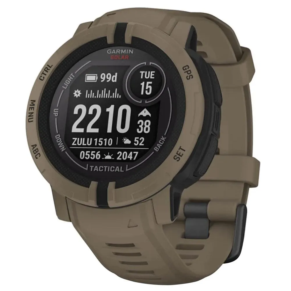 Garmin Instinct 2 Solar - Tactical Edition GPS Watch 2023