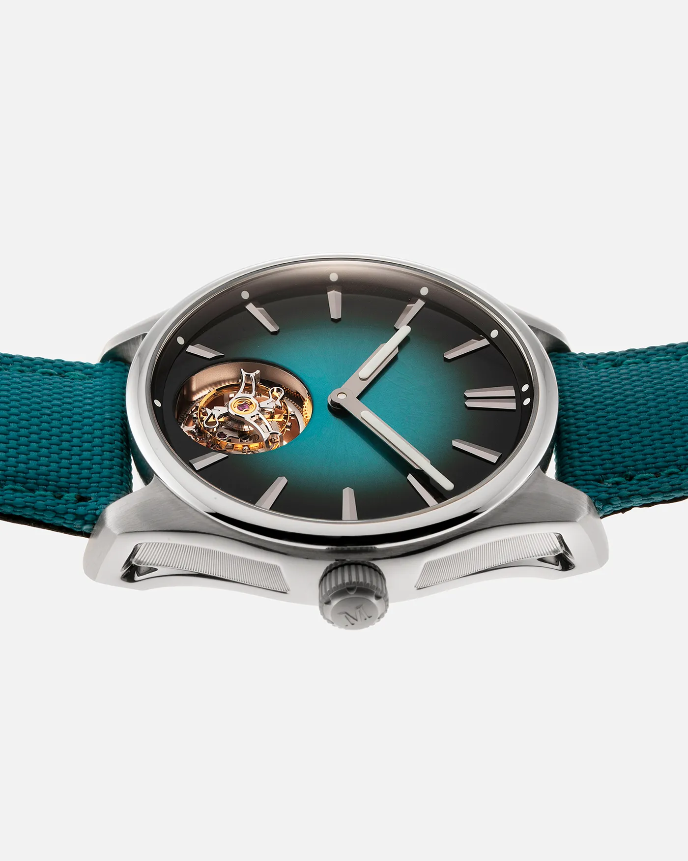 H.Moser & Cie Pioneer Tourbillon Blue Lagoon 'Mega Cool'