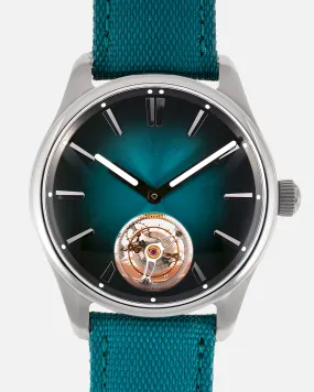 H.Moser & Cie Pioneer Tourbillon Blue Lagoon 'Mega Cool'