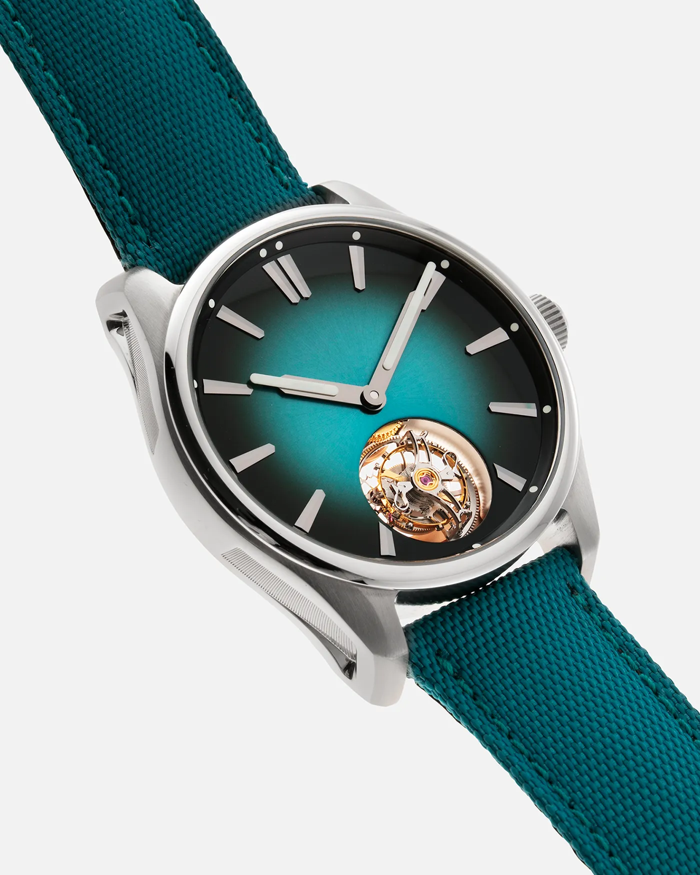 H.Moser & Cie Pioneer Tourbillon Blue Lagoon 'Mega Cool'