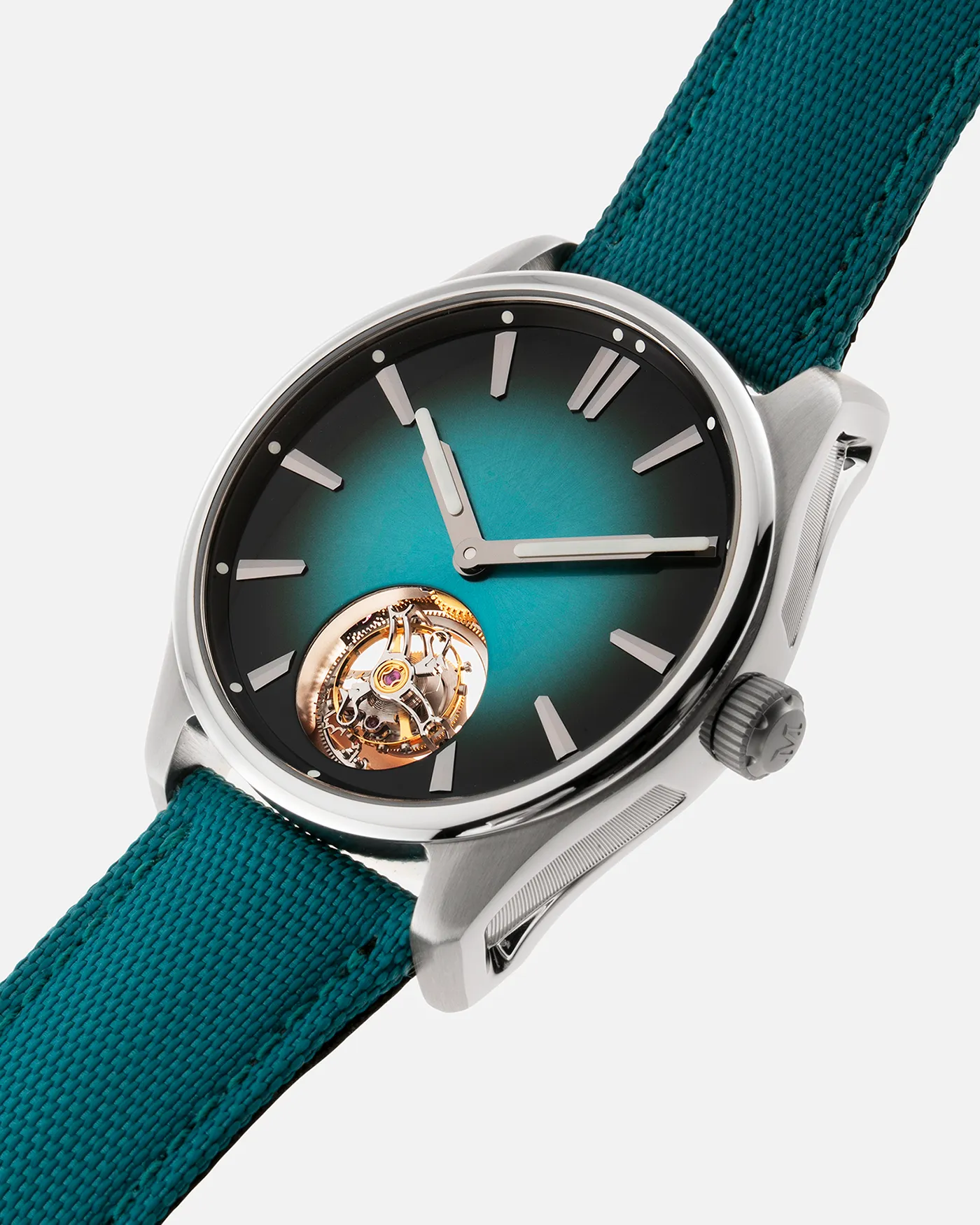 H.Moser & Cie Pioneer Tourbillon Blue Lagoon 'Mega Cool'